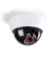Ομοίωμα κάμερας Security με IR LEDs-NEDIS DUMCD20WT